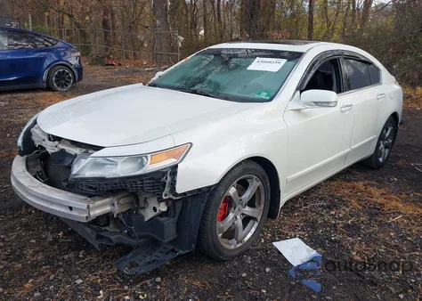 2011 Acura Tl 3.7 z USA, uszkodzony, nr VIN 19UUA9F56BA000038